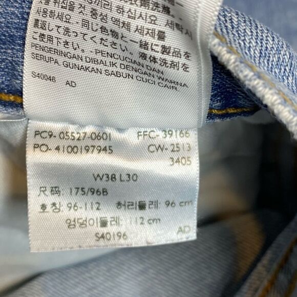 Levi’s 527 slim bootcut light wash jeans size 38 X 30 - Picture 9 of 16